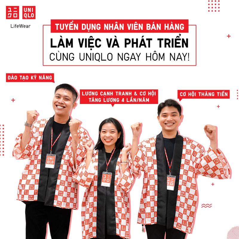 Làm việc và phát triển tại Uniqlo với vị trí nhân viên bán hàng